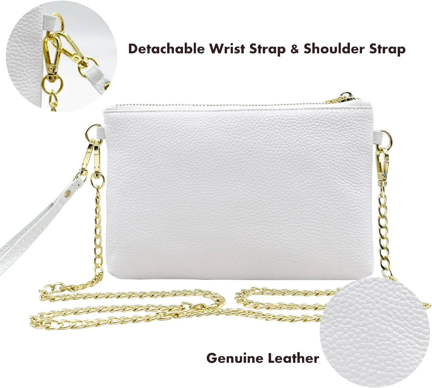 Beurlike Straw Clutch Purses for Women Beach Wristlet Wallet Small Cross body bag for Girls