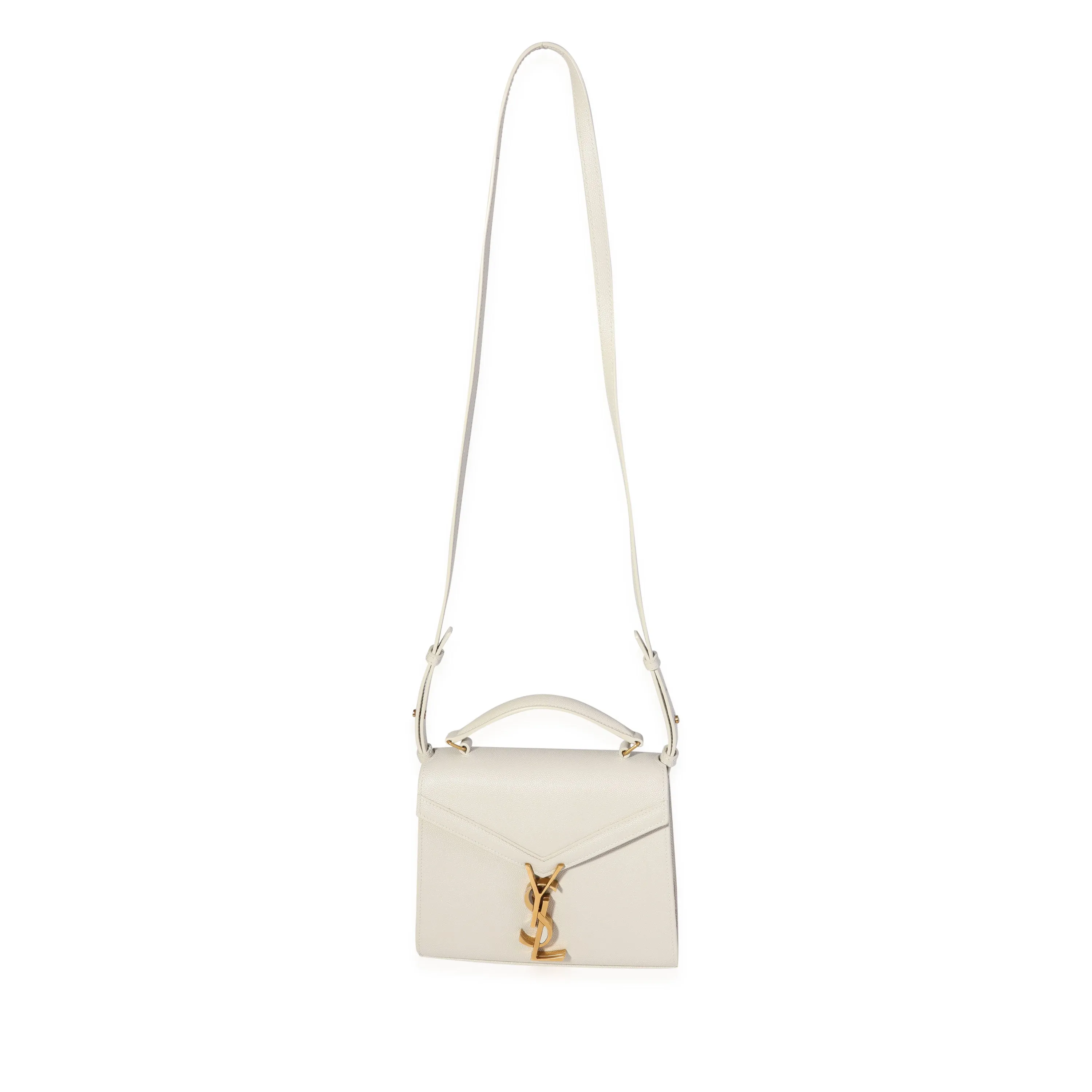 Blanc Vintage Grain De Poudre Cassandra Mini Top Handle Bag