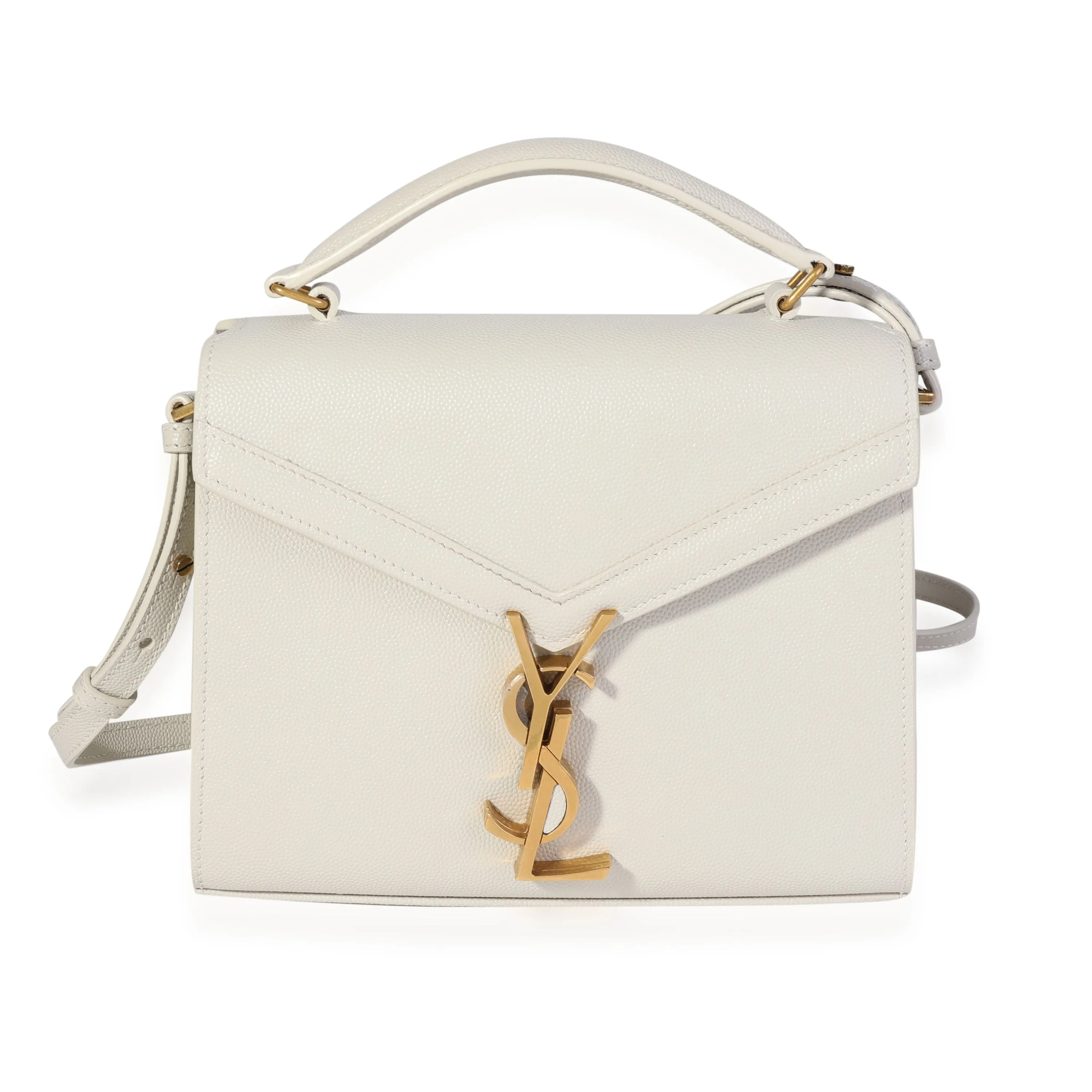 Blanc Vintage Grain De Poudre Cassandra Mini Top Handle Bag