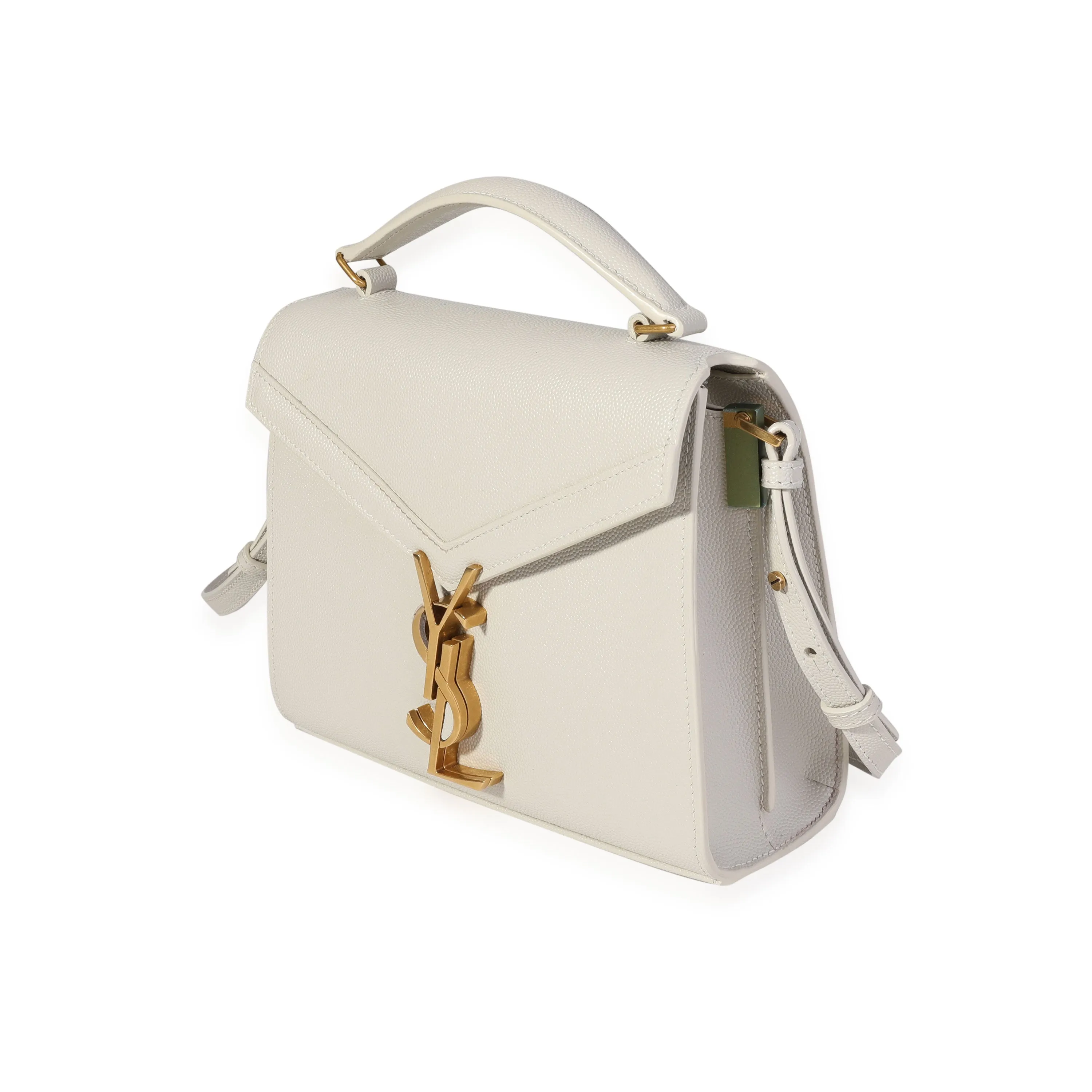 Blanc Vintage Grain De Poudre Cassandra Mini Top Handle Bag