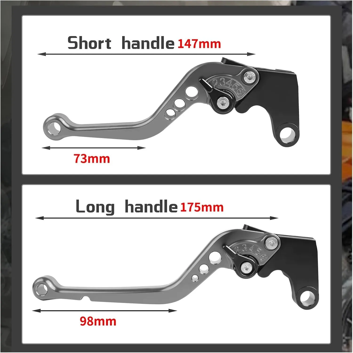 Brake Clutch Levers Handle for Yam&aha MT-07 FZ-07 MT 07 FZ07 MT07 FZ 07 2014-2023 Motorcycle Adjustable Folding Extendable Brake Clutch Levers Handle