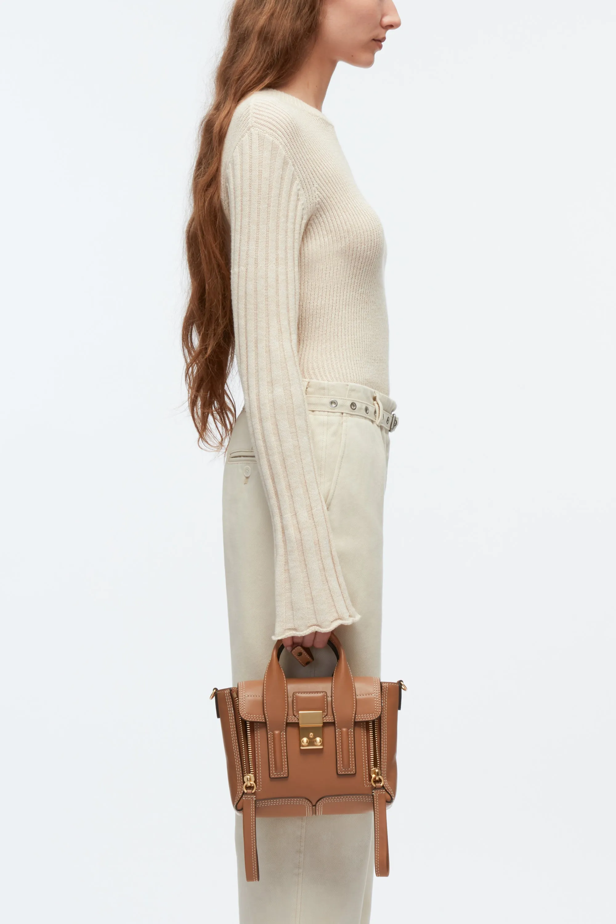 Camel Pashli Mini Satchel