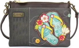 CHALA LaserCut Mini Crossbody/Purse with Convertible Strap Stylish, Compact, Versatile