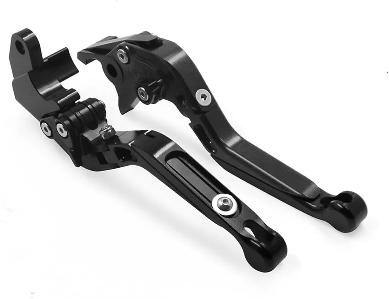 CHIFUN Foldable Brake Clutch Lever Set Replacement for Honda SCL500 CL500 CL 500 2023-2024 Motorcycle Handlebar Aluminum Long Levers(Black)