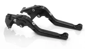 CHIFUN Foldable Brake Clutch Lever Set Replacement for Honda SCL500 CL500 CL 500 2023-2024 Motorcycle Handlebar Aluminum Long Levers(Black)