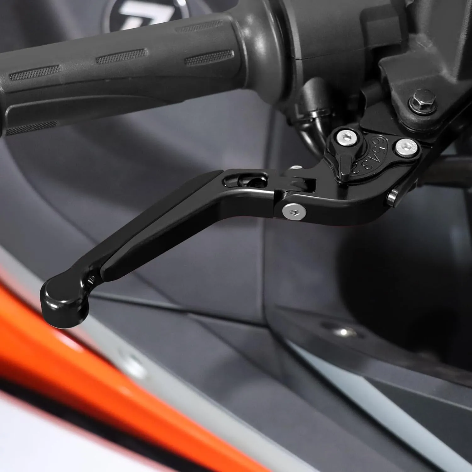 CHIFUN Foldable Brake Clutch Lever Set Replacement for Honda SCL500 CL500 CL 500 2023-2024 Motorcycle Handlebar Aluminum Long Levers(Black)