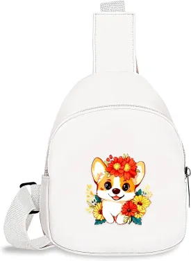 Corgi Mini Sling Bag, Crossbody Bag, Toddler Purse For Kids Girl, Birthday Gift For 4 5 6 7 8 9 10 11 12 Year Old Gifts For Daughter, Granddaughter, Sister, Niece!