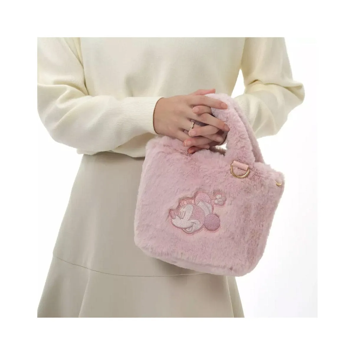 Disney Minnie Fur 2-Way Tote Bag