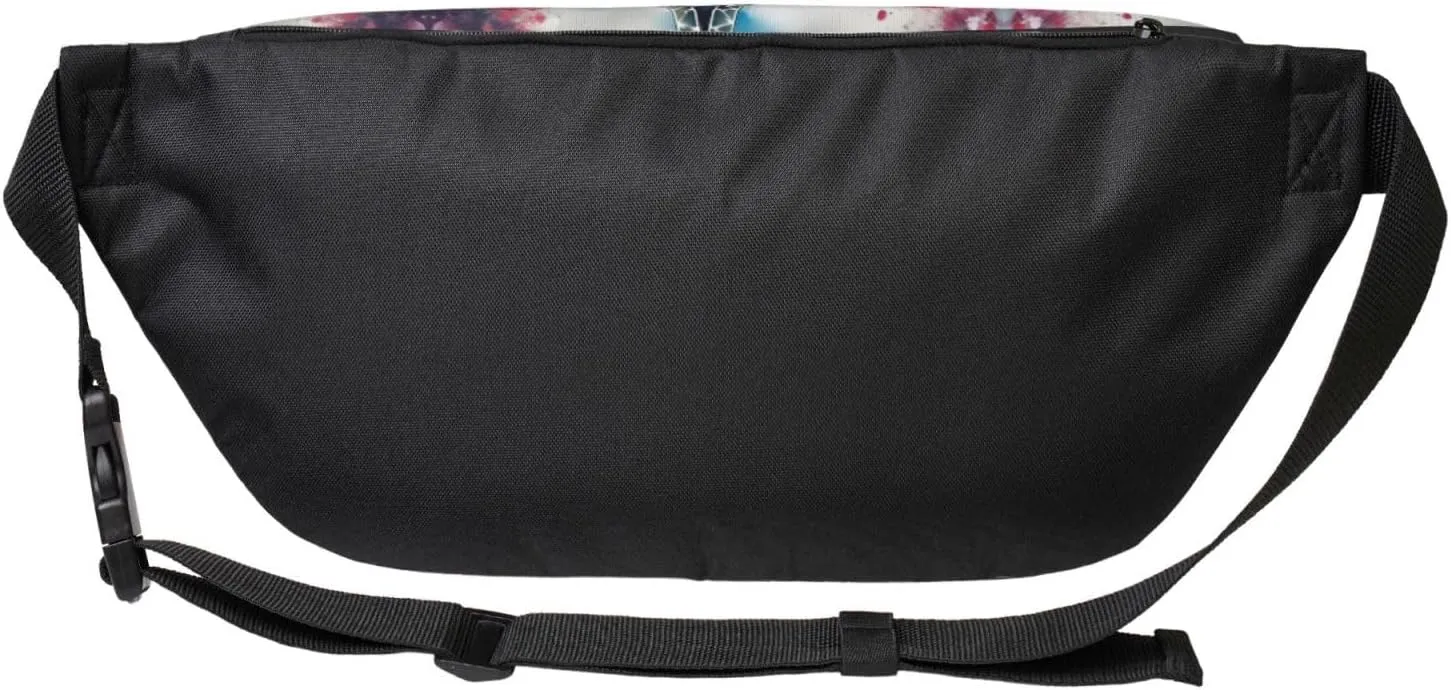 Eiffel Tower Paris Painting Fanny Pack Crossbody Sling Bag  Zipper Pockets for Travel, Hiking, Cycling, Workouts, and Everyday Use