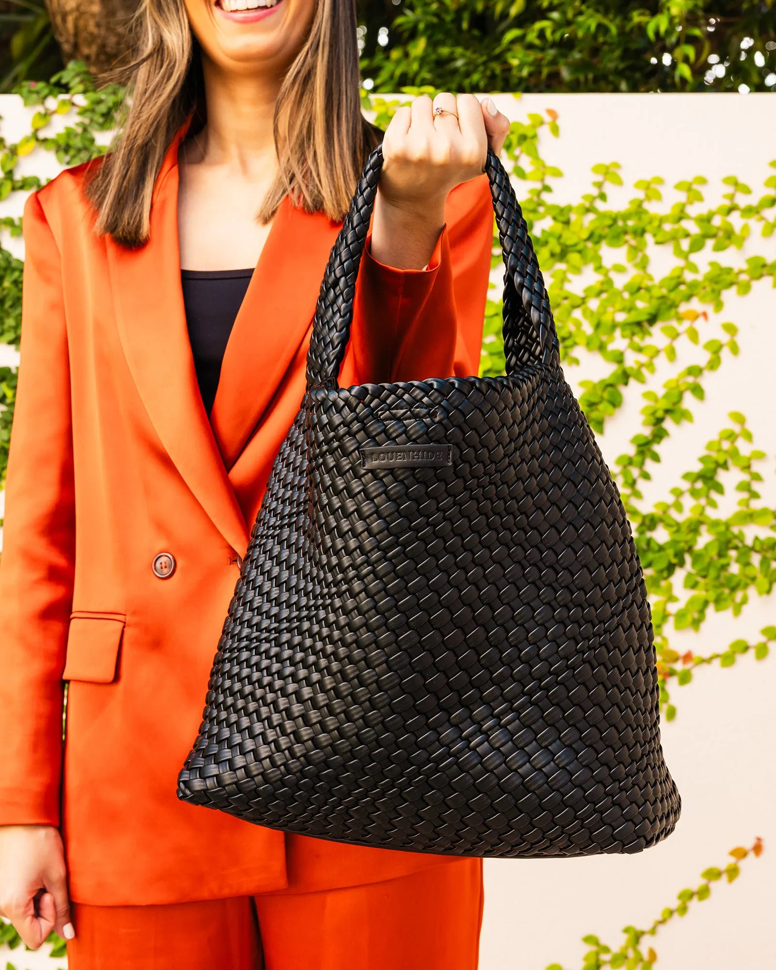 Gabby Woven Shoulder Bag