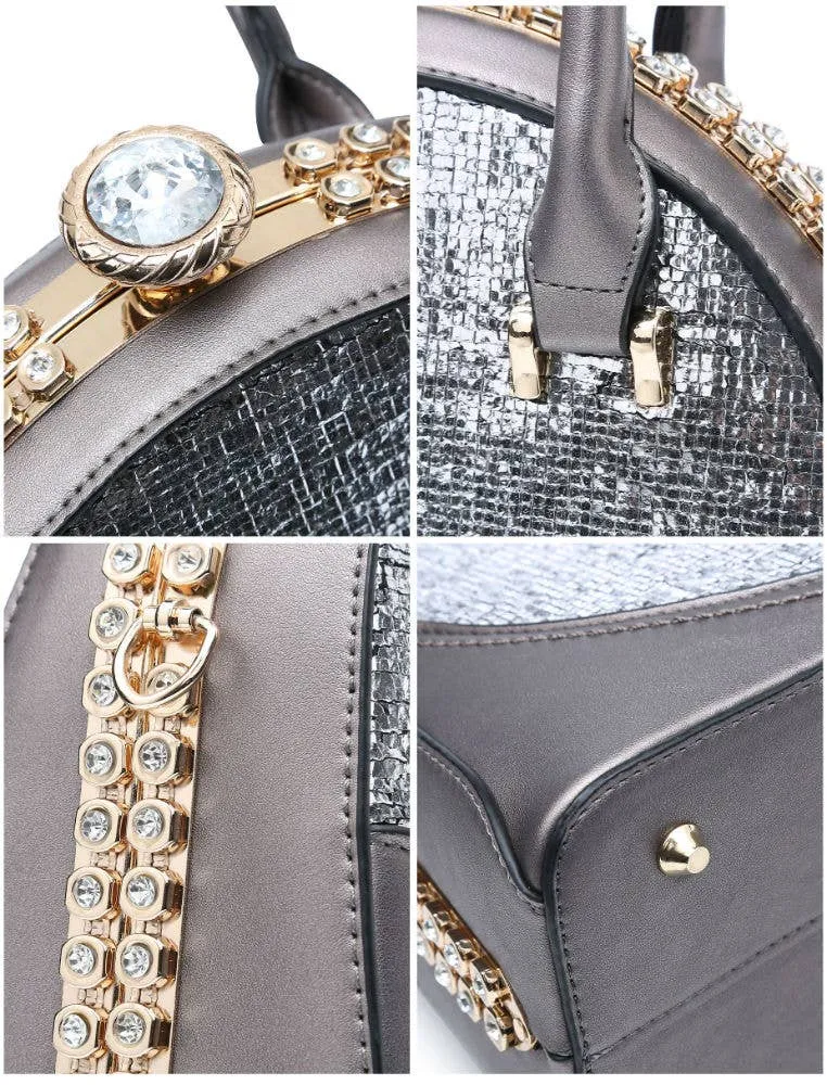 Gold Metallic Handbag