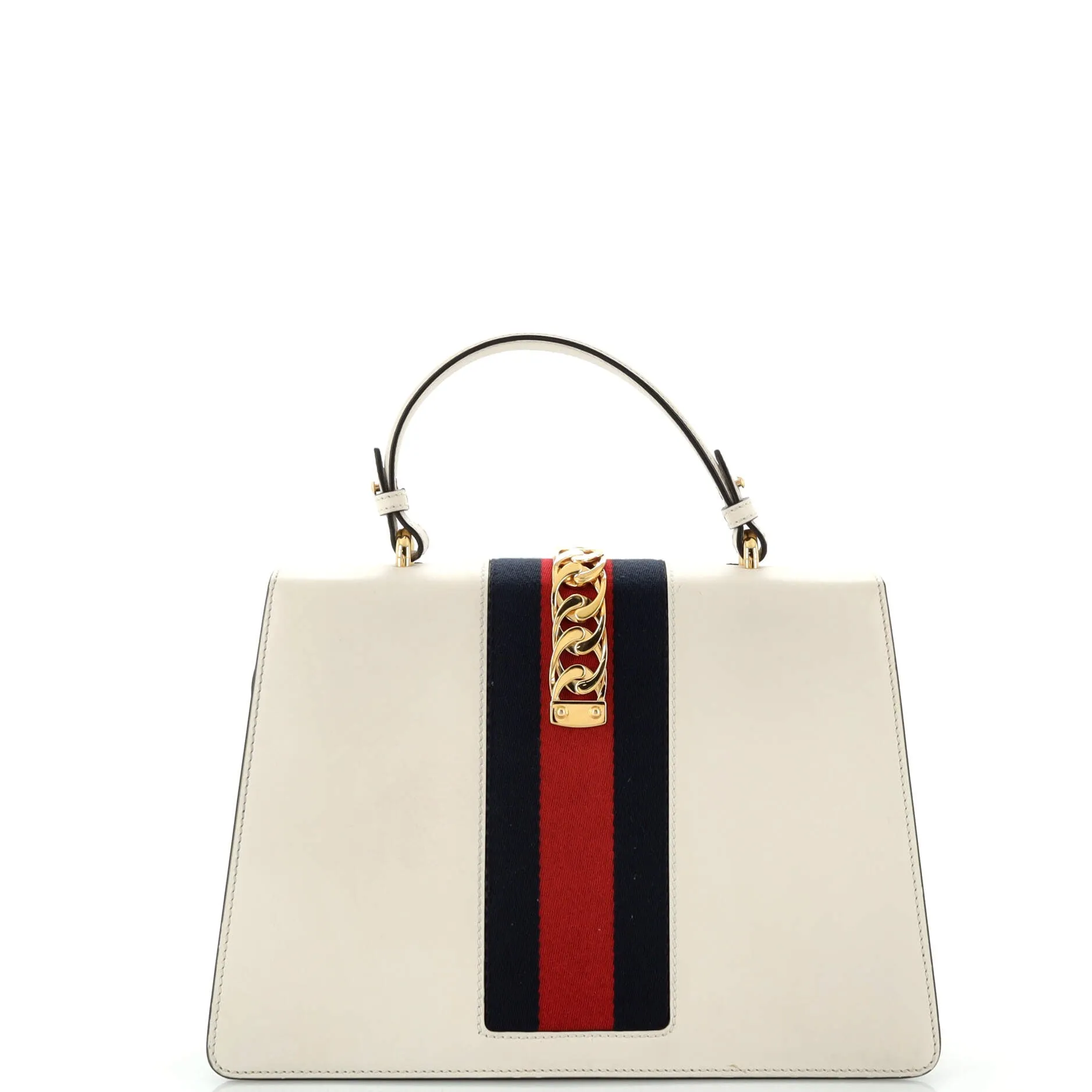 Gucci Sylvie Top Handle Bag Embroidered