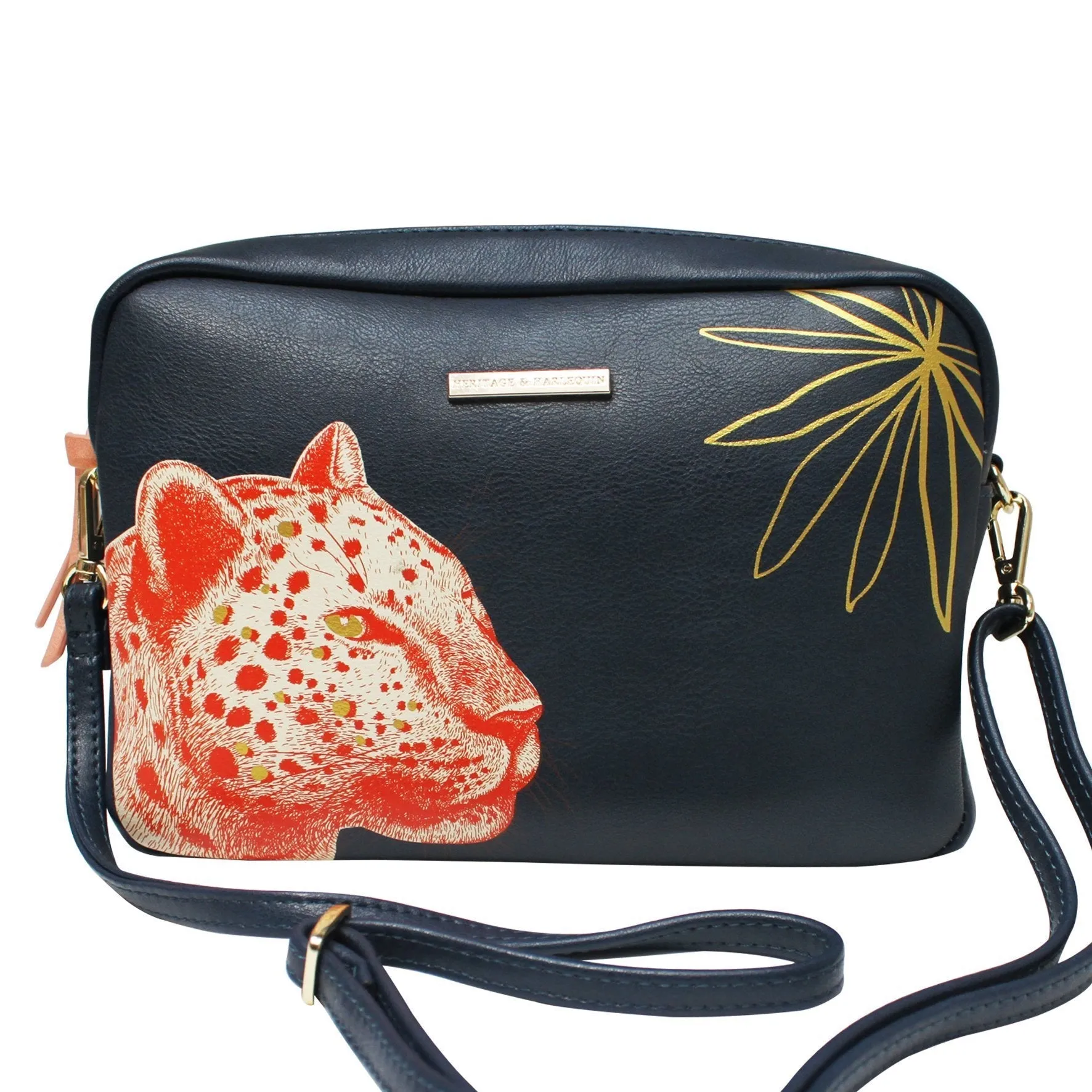 Heritage & Harlequin Leopard Mini Bag