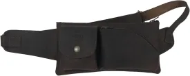 Hide & Drink, Crossbody Bag Handmade from Full Grain Leather - Bourbon Brown