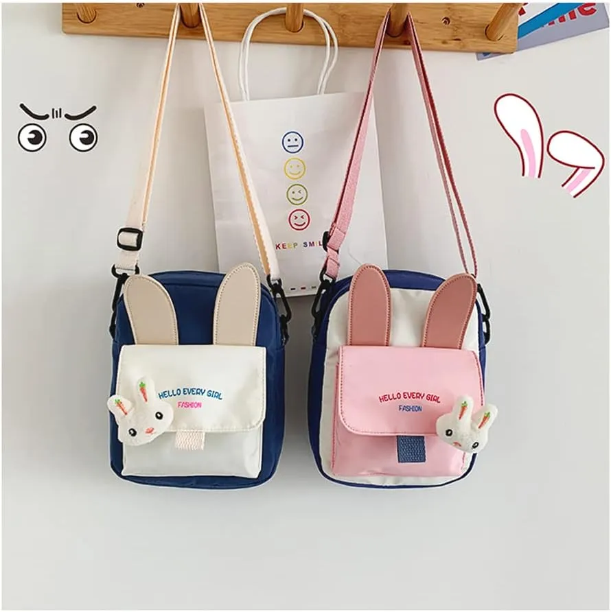 Hiflyer Bunny Bag - Kids Purse for Girls, Toddler Bag with Bunny Purses Design