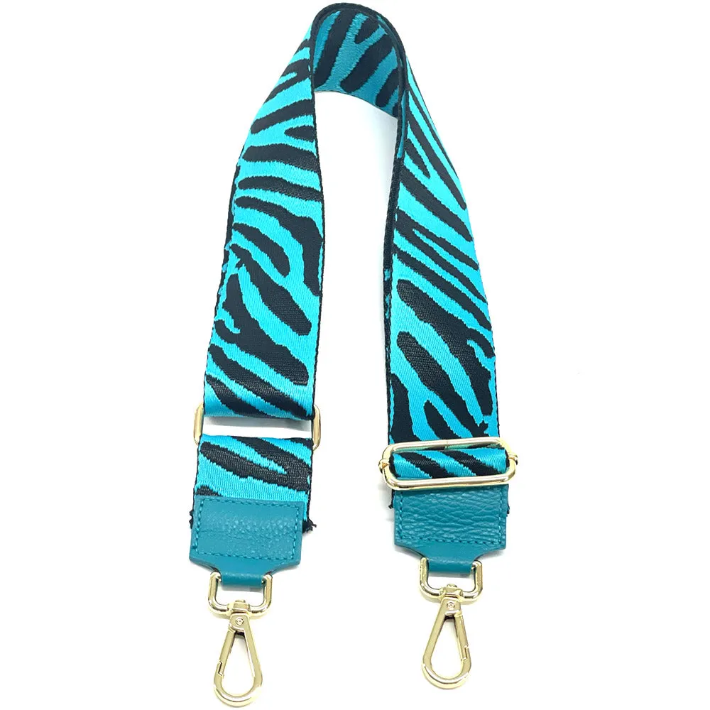 Jacquard Shoulder Strap - Wild Animal Print