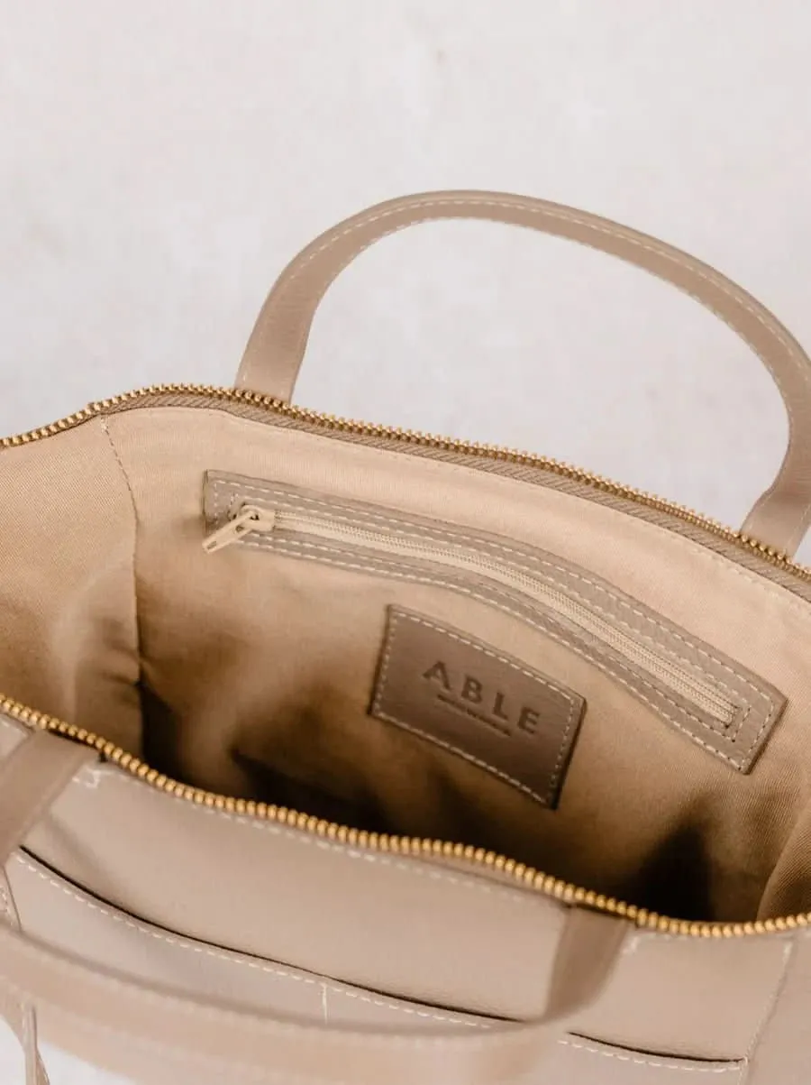 Lari Satchel Zip-Top Crossbody