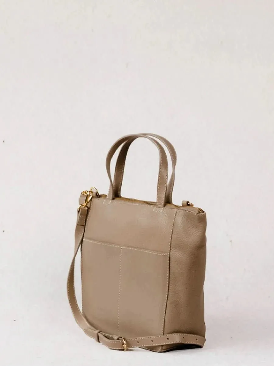 Lari Satchel Zip-Top Crossbody