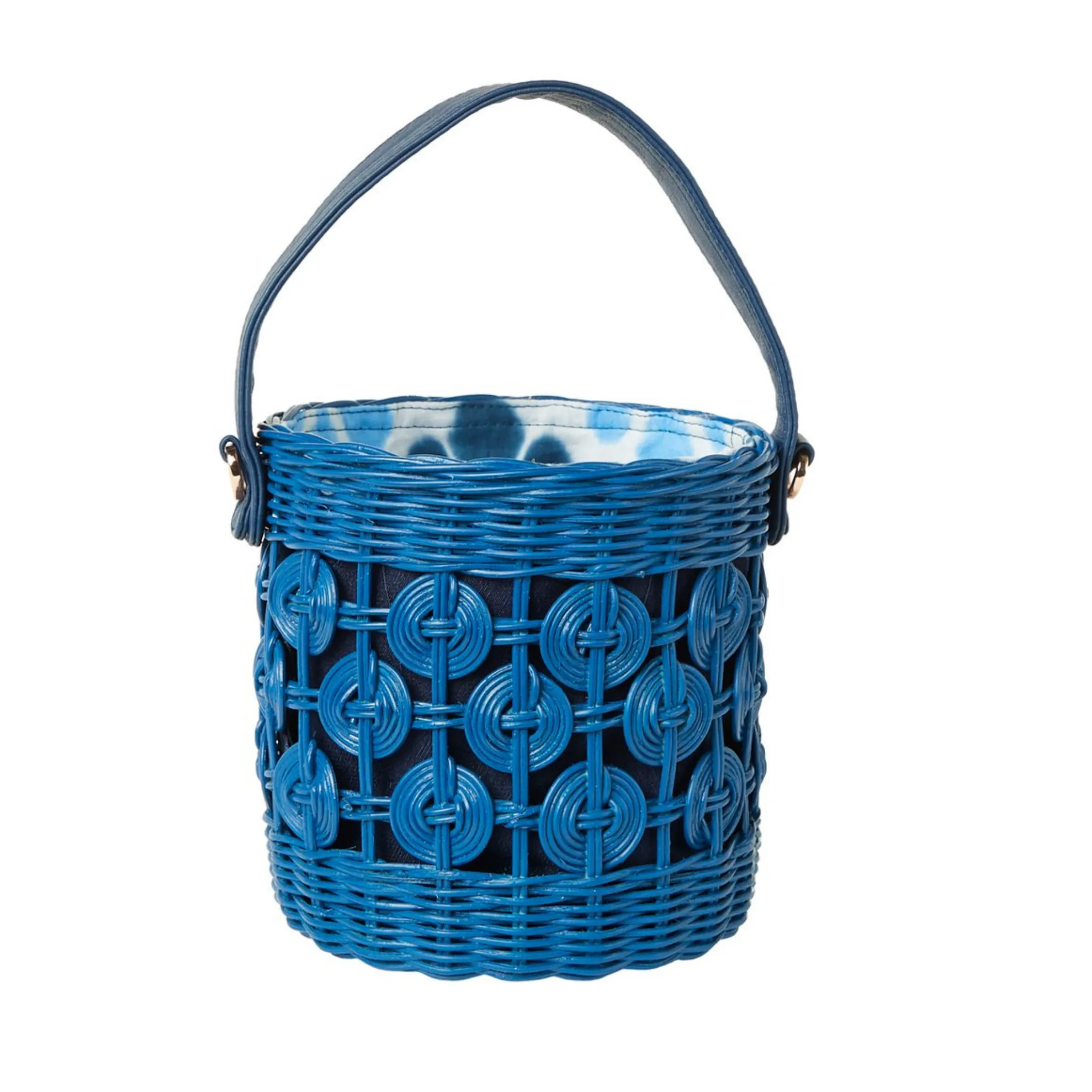 Maribella Wicker Bucket Bag