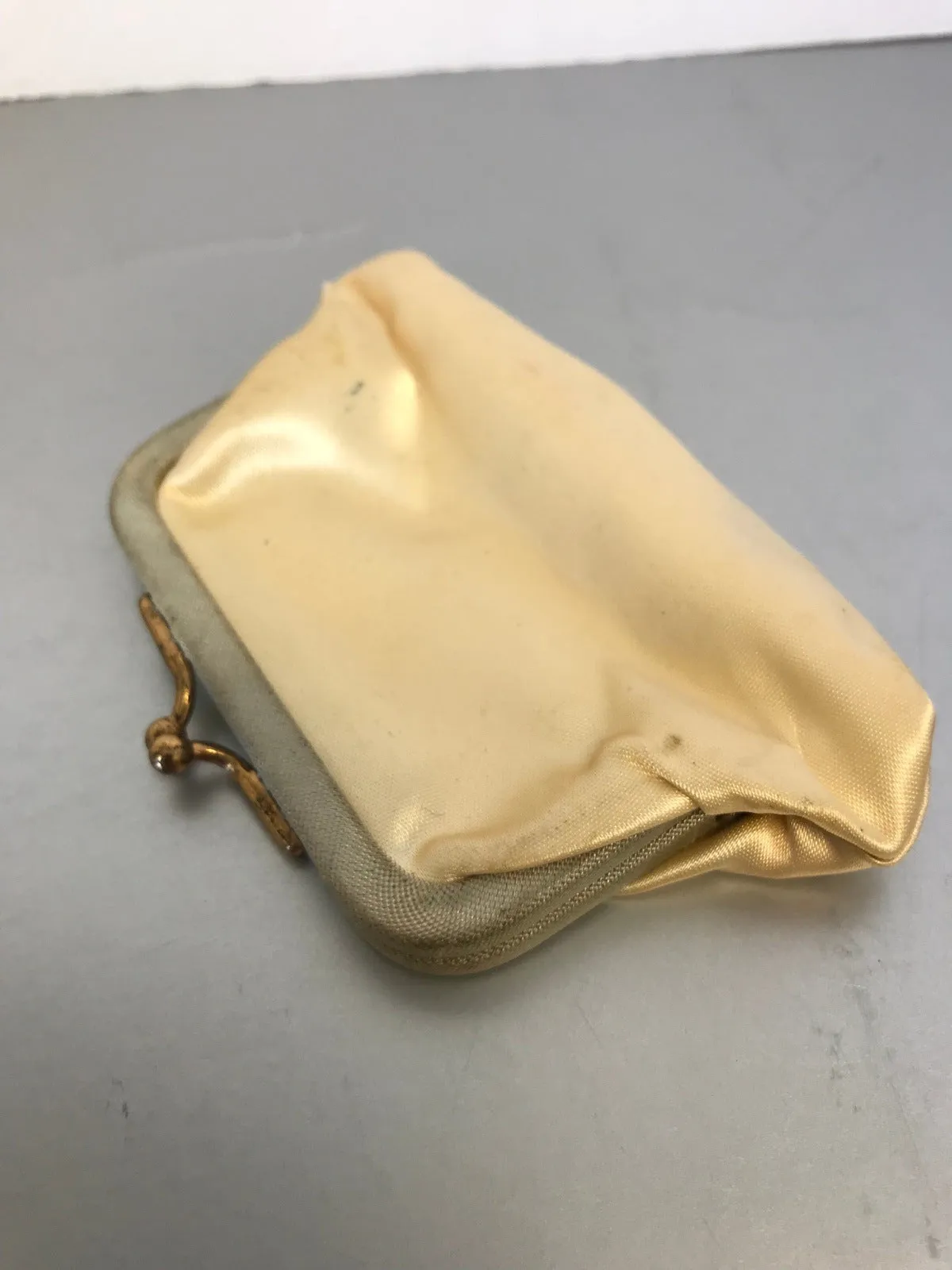 Mel-Ton Black Velvet Clutch Purse Bag Vintage Accessories
