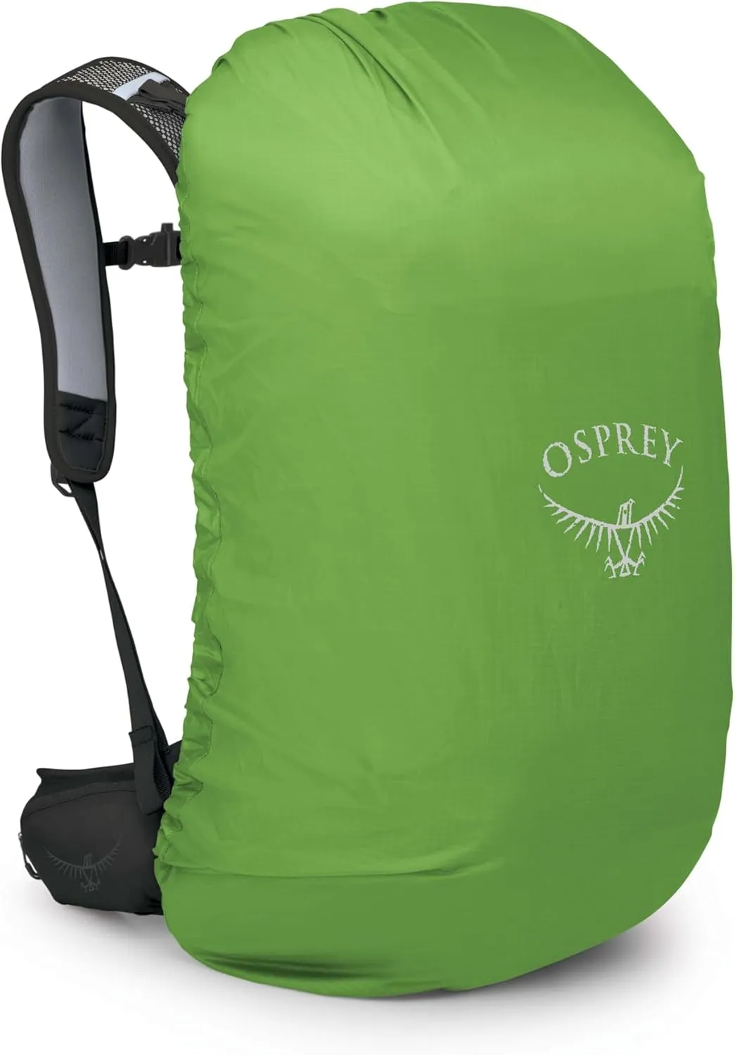 Osprey Hikelite 32L Unisex Hiking Backpack, Black, S/M
