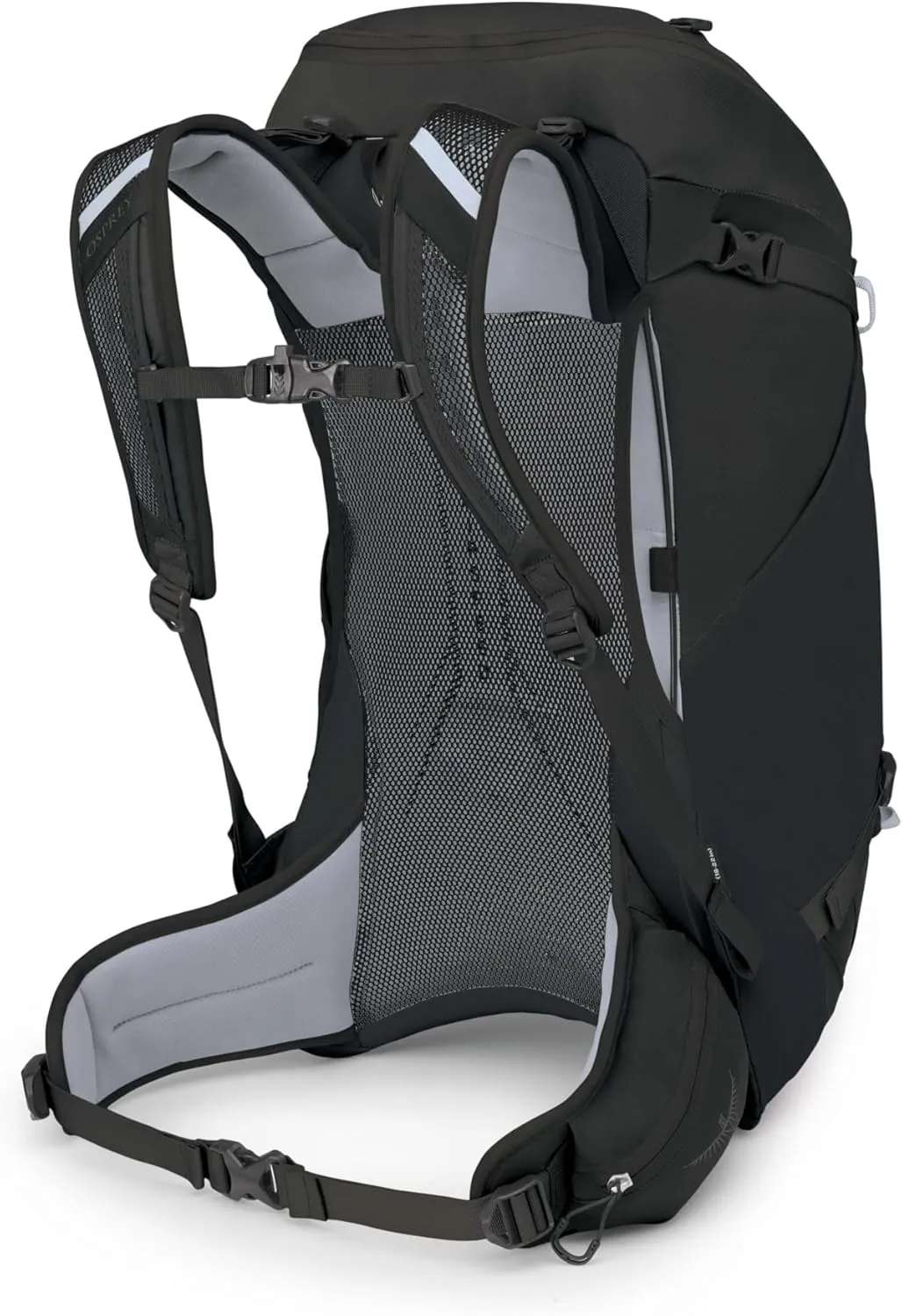 Osprey Hikelite 32L Unisex Hiking Backpack, Black, S/M