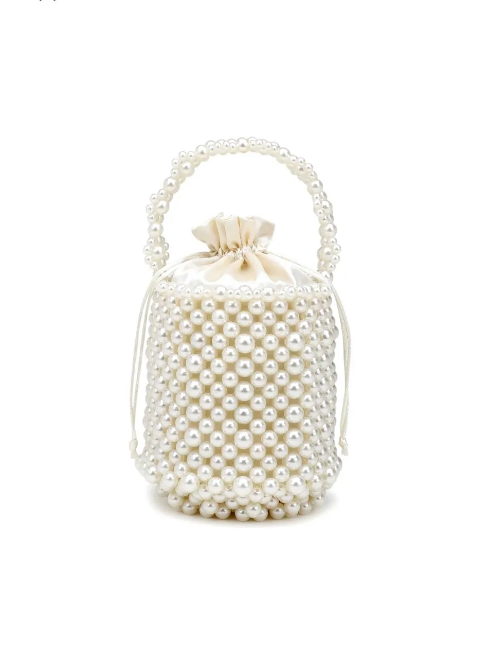 Pearl Bucket Purse