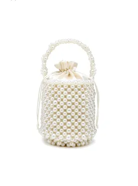 Pearl Bucket Purse