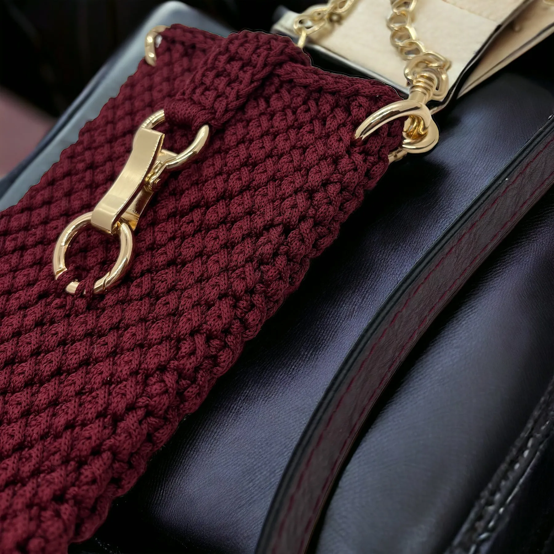 PHONE CASE - in gorgeous burgundy colour