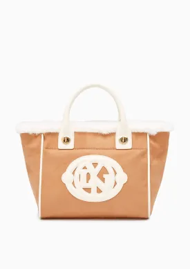 Pretzelle Medium Tote Bag Brown