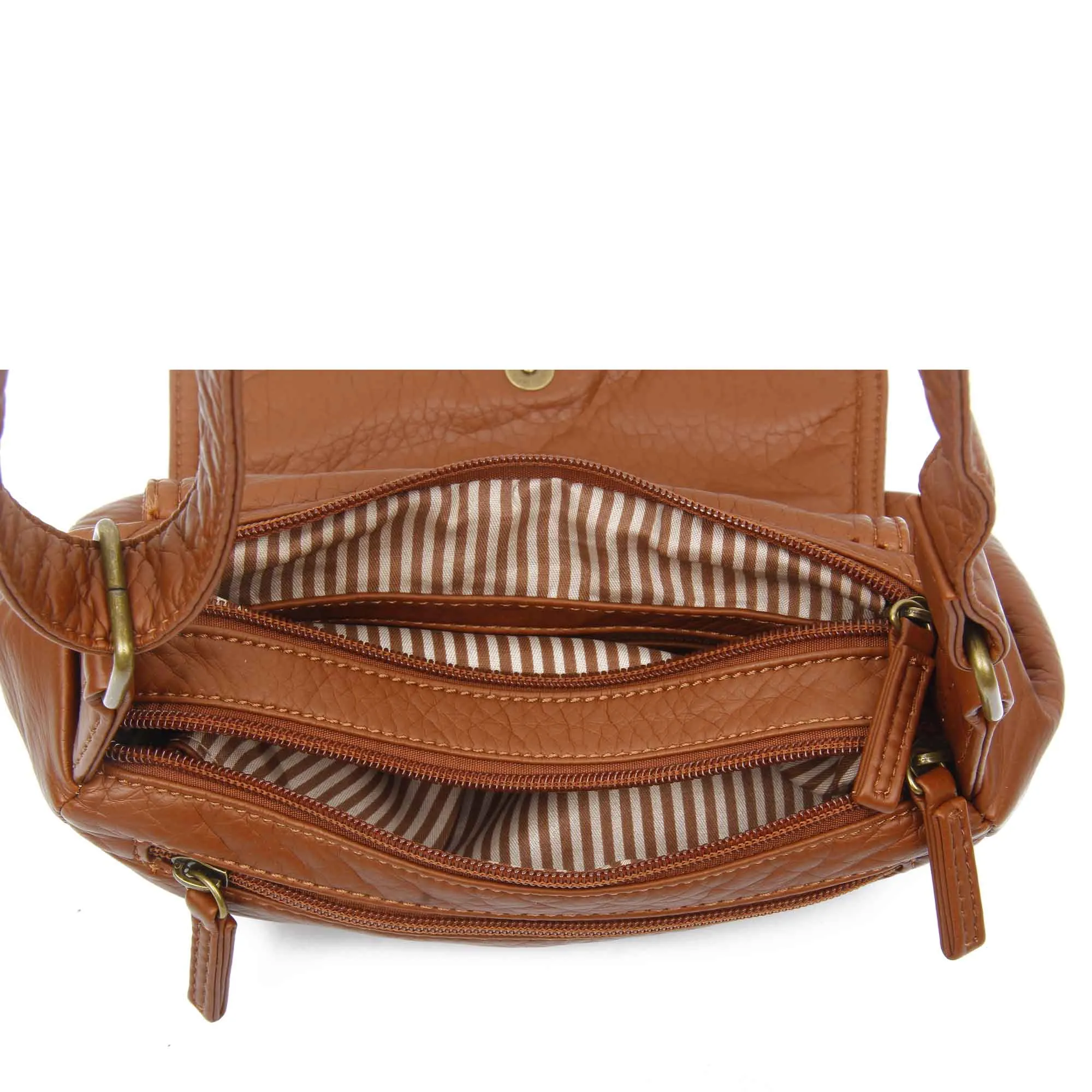 The Willma Crossbody - Brown