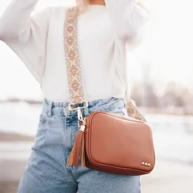 Willow Cross Body Camera Bag - Brown
