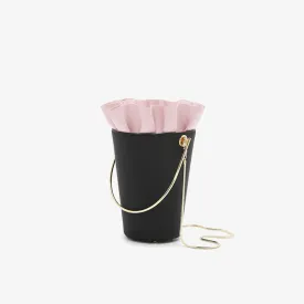Womens Chain Crossbody Bags Leather Handbags Bucket Bag for Women