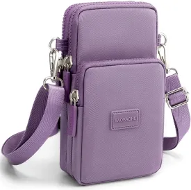 YINHEXI Small Crossbody Bags for Women Trendy, Mini Triple Compartment Cell Phone Crossbody Wallet Purses